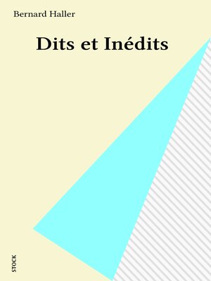 cover image of Dits et Inédits